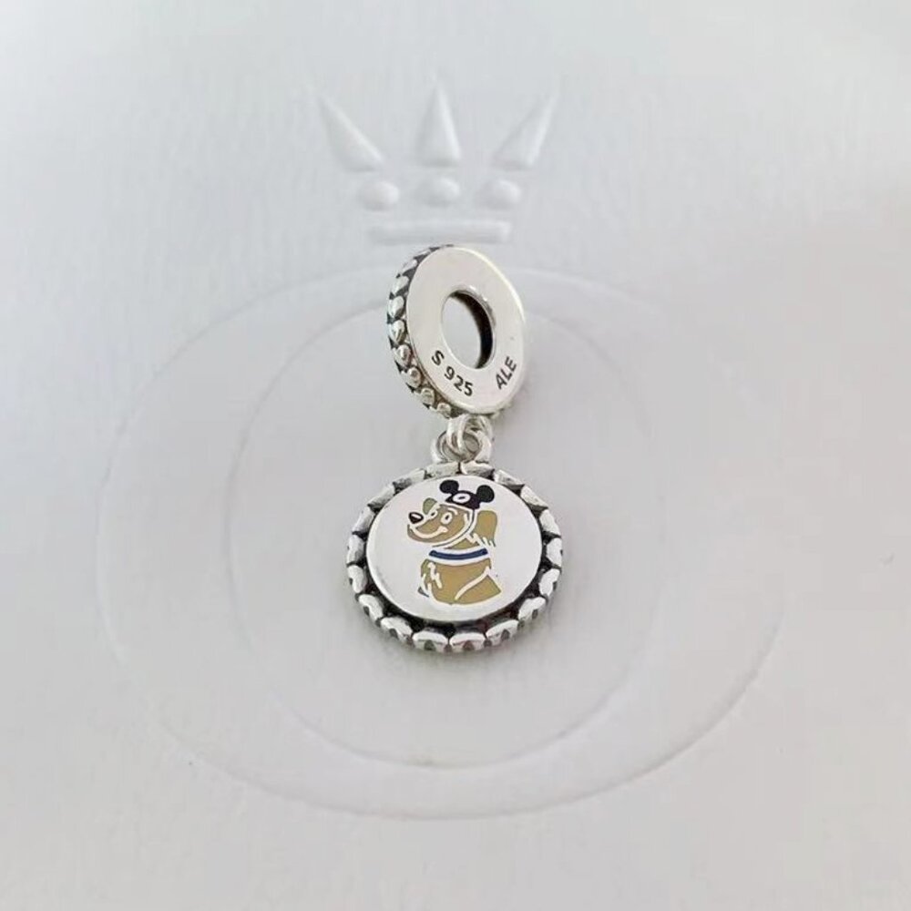 Disney Dogs Mom 2-Sided PANDORA Dangle Charm